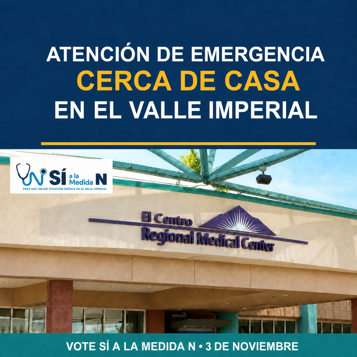 Atención médica local para el Valle Imperial