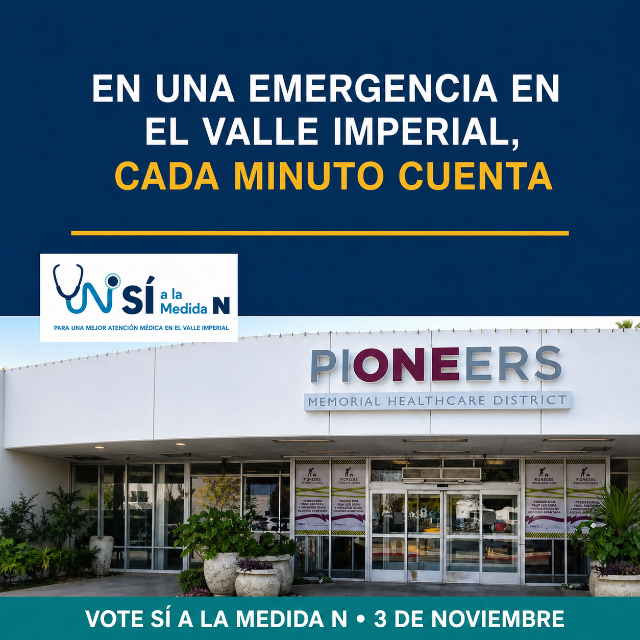 En una emergencia, cada minuto cuenta