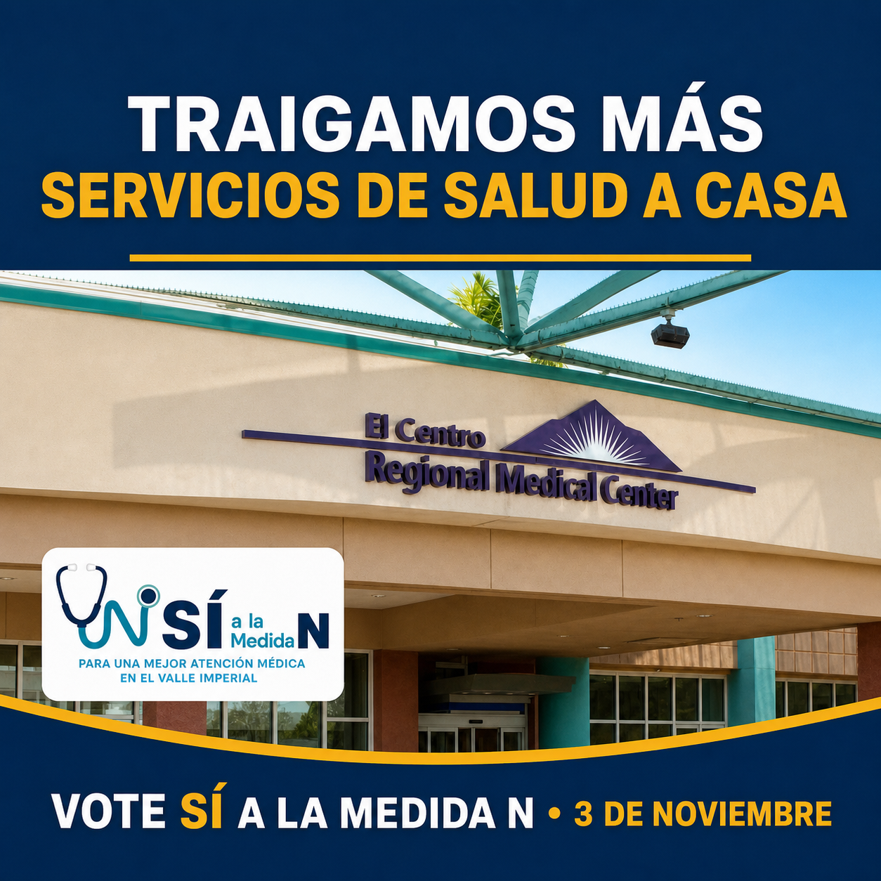 Traigamos más servicios de salud a casa